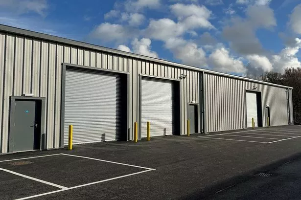 Former Kwiksave warehouse in North Wales transformed into new business park